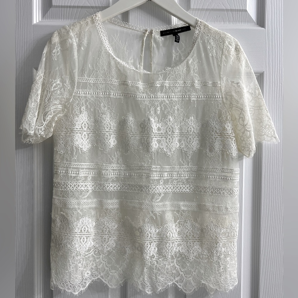 Lace WHBM Top